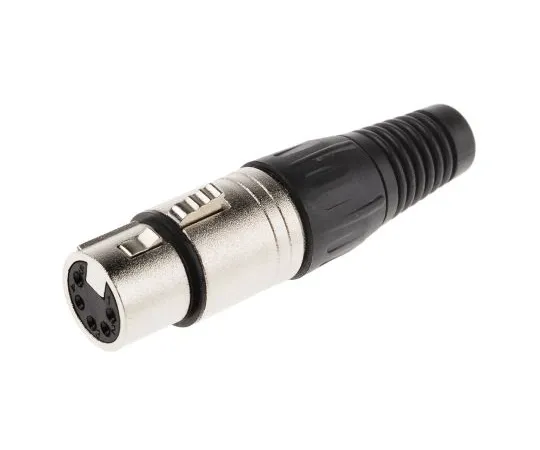 63-6653-96 RS PRO Cable Mount XLR Connector, Female, 5 Way 457-992