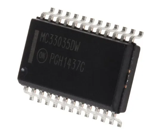 63-6968-16 ON Semiconductor MC33035DWG, BLDC Brushless DC Motor Controller, 40 V 24-Pin, SOIC MC33035DWG