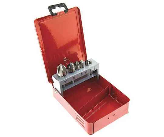 63-6591-61 RS PRO Countersink Set x6 mm, 8 mm, 10 mm, 12 mm, 16 mm, 20 mm6 Piece 218-618