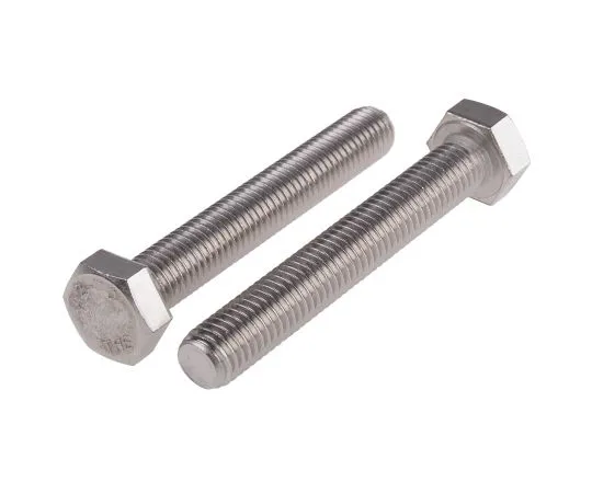 63-6610-24 Plain Stainless Steel Hex M12 x 80mm Set Screw 276-617