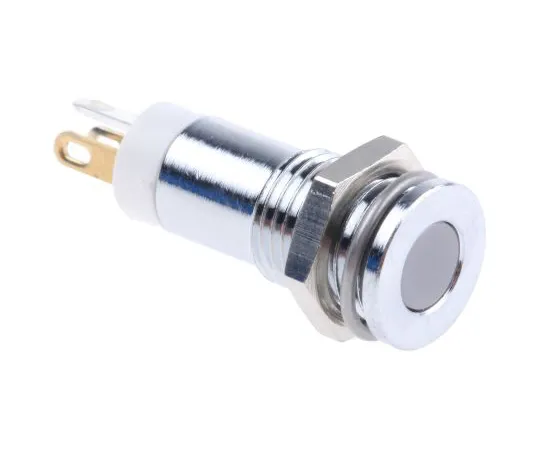 63-6586-09 RS PRO Green, Red, Yellow Indicator, 2 V dc, 8mm Mounting Hole Size, Solder Tab Termination 209-771