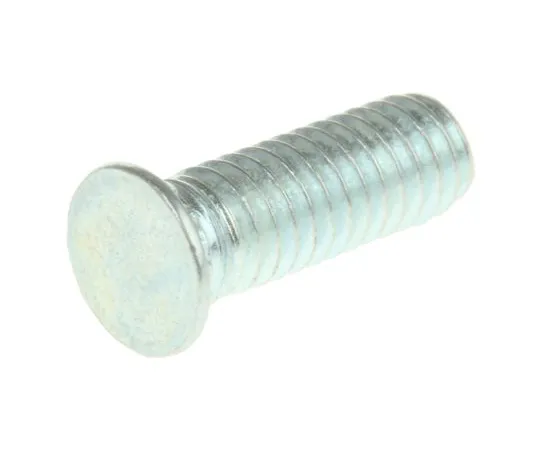 63-6733-34 RS PRO Steel Zinc plated & clear Passivated Self Clinching Stud, M4, length-12mm 827-388