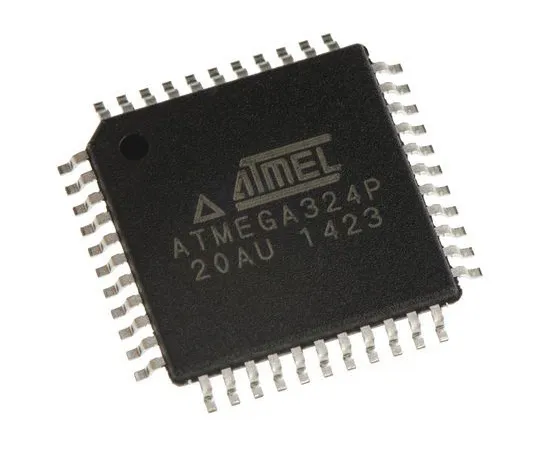 63-7021-74 Microchip, 8bit AVR Microcontroller, 20MHz, 32 kB Flash, 44-Pin TQFP ATMEGA324P-20AU
