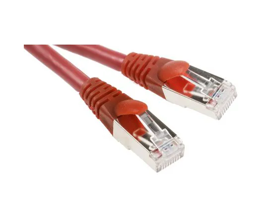 63-6704-23 RS PRO Red Cat6 Cable, F/UTP, Male RJ45/Male RJ45, Terminated, 500mm 557-351