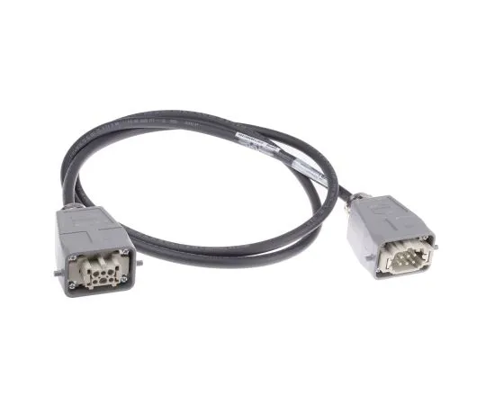 63-6848-47 Heavy-duty Power Connectors Han E-Series Male to Female 6 Pole s 9 A 600 V 20871463001200