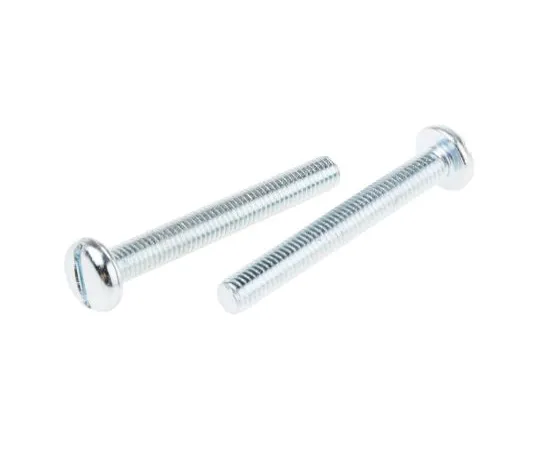 63-6705-41 RS PRO, M5 Pan Head, 40mm Steel Slot Bright Zinc Plated 560-108