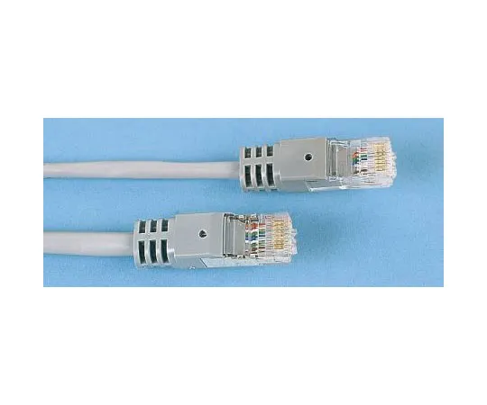 63-7334-14 Decelect Forgos Grey PVC Cat5e Cable U/UTP, 3m Male RJ45/Male RJ45 CR503NB3