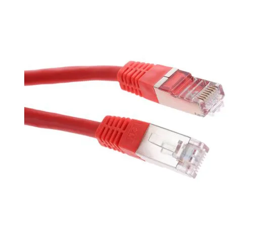 63-6637-43 RS PRO Red Cat6 Cable, S/FTP, Male RJ45/Male RJ45, Terminated, 2m 411-217