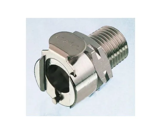 63-7324-76 Straight Hose Coupling 3/8in Coupling Body - Valved, Thread Mount, 3/8 in BSPT Male, Brass LCD10006BSPT