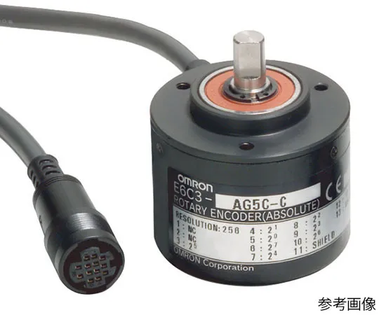 62-4719-79 Rotary Encoder Absolute type outer diameter Φ50 (Robust Type) E6C3-A E6C3-AG5C-C 256P/R 2M