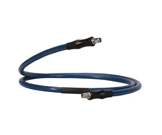 63-7027-23 Huber & Suhner Blue Male SMA to Male SMA Coaxial Cable, 50 Ω, TL-8A TL8A-11SMA-11SMA-03000-51