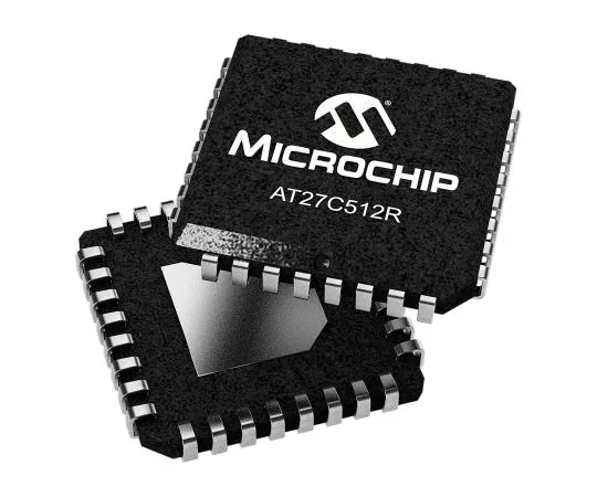 63-7013-65 Microchip Technology AT27C512R-70JU, EPROM 512kbit 64K x 8 bit 70ns 32-Pin PLCC AT27C512R-70JU
