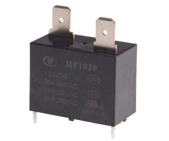 63-6665-62 RS PRO, 24V dc Coil Non-Latching Relay SPNO, 25A Switching Current PCB Mount Single Pole 476-551