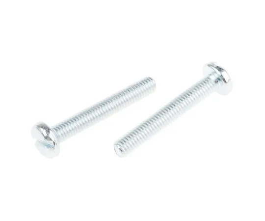 63-6705-44 RS PRO, M6 Pan Head, 40mm Steel Slot Bright Zinc Plated 560-164