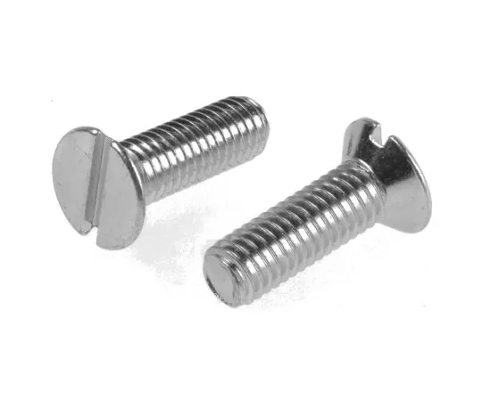 63-6702-09 RS PRO, M5 Countersunk Head, 16mm Steel Slot Bright Zinc Plated 553-920