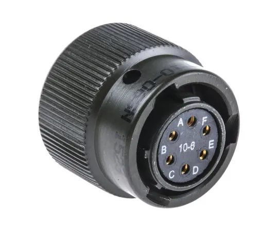 63-6651-16 MIL Standard Round Connector 62 GB Series Male 6 Poles 62GB-56T10-06SN