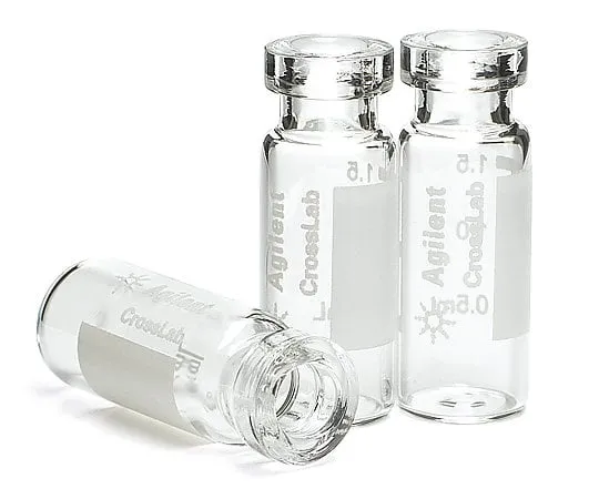 2-8415-01　［Discontinued］Crimp Top Vial Φ11 x 12 x 32mm 2mL Clear　8010-0002