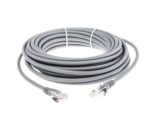 63-6704-41 RS PRO Grey LSZH Cat5e Cable U/UTP, 10m Male RJ45/Male RJ45 Terminated 557-492