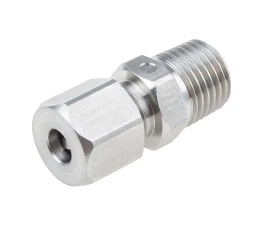 63-6899-05 RS PRO Thermocouple Compression Fitting for use with Thermocouple With 6mm Probe Diameter, 1/4 NPT 123-5572
