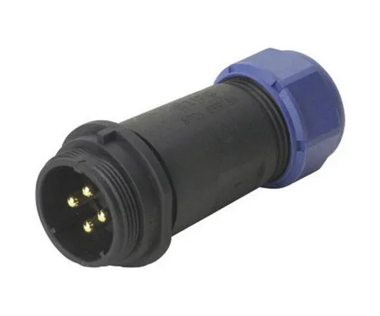 63-7025-95 RS PRO Cable Mount Connector, 4 contacts Plug 131-6364