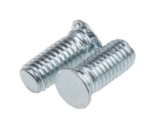 63-6733-35 RS PRO Steel Zinc plated & clear Passivated Self Clinching Stud, M5, length-12mm 827-394