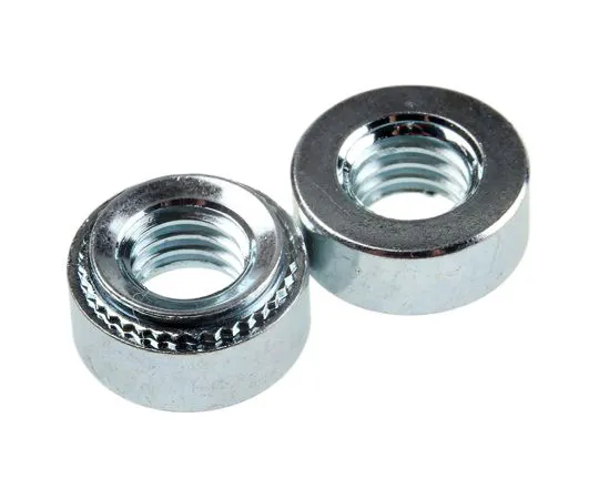 63-6733-59 RS PRO Clear Passivated, Zinc Steel Clinch Nut, M6 827-675
