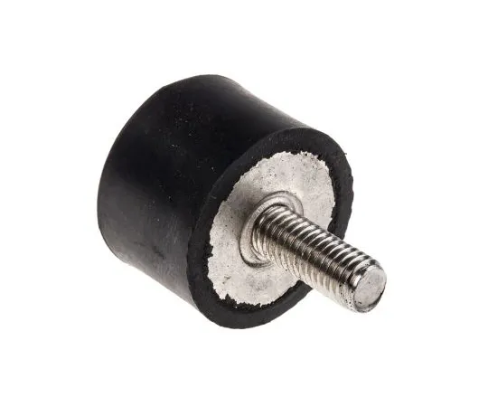 63-7007-09 RS PRO Cylindrical M8 Stainless Steel Anti-Vibration Mount 51.92 Compression Load ,30mm dia. +100°C 126-3918