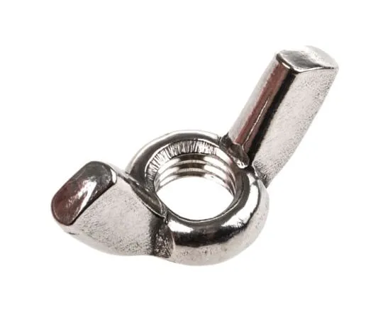 63-6615-55 36mm Plain Stainless Steel Wingnut, M8, A2 304 293-145