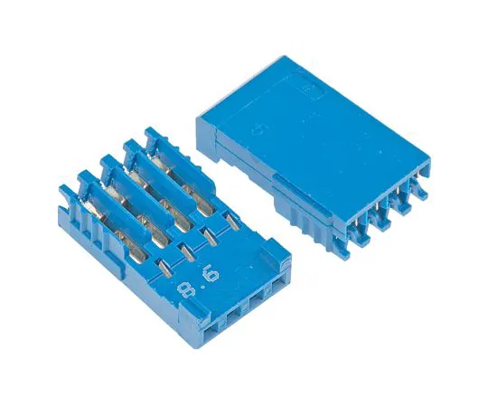 63-6698-53 Connector housing scalpel 4 poles 1 row 2.54 mm amplifier module 281786-4