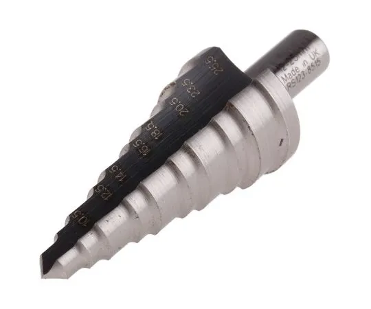 63-6911-38 RS PRO HSS Step Drill Bit 15mm x 25mm 123-8515