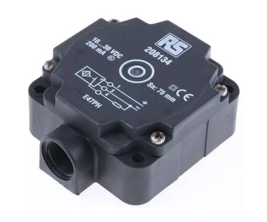 63-6584-77 RS PRO Inductive Proximity Sensor - Block, PNP Output, 75 mm Detection, IP67 208-134