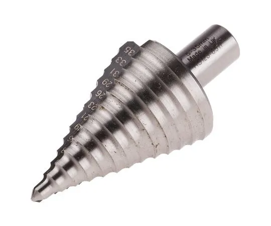 63-6911-34 RS PRO HSS Step Drill Bit 5mm x 35mm 123-8511
