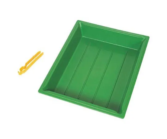63-7335-82 AR236, PVC Etching Tray in Green, 400mm Length by 300mm Width AR236