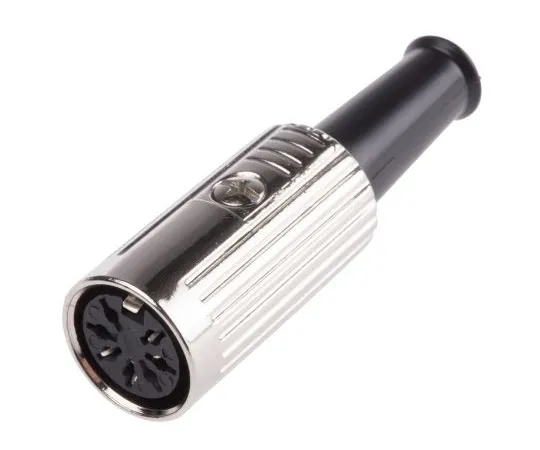 63-6674-58 RS PRO 7 Pole Din Socket, 1A, 100 V ac, Push Lock 491-229