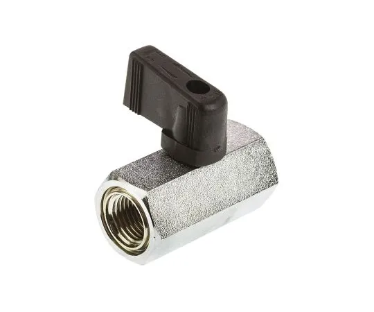 63-6671-29 RS PRO Chrome Plated Brass Hydraulic Ball Valve G 1/4 486-277