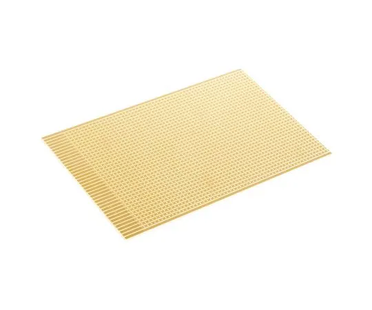 63-6739-24 Single Sided Matrix Board FR2 with 1.02mm Holes 2.54 x 2.54mm Pitch, 160 x 100 x 1.6mm 100-4334