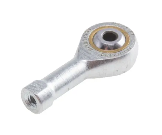 63-6625-14 RS PRO M2 x 0.4 Female Galvanized Steel Rod End, 2mm Bore, 20.5mm Long, Metric Thread Standard 382-289