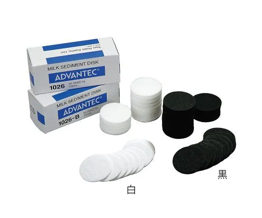 64-1027-04 Milk Sediment Disc WHITE No. 1026 49015010