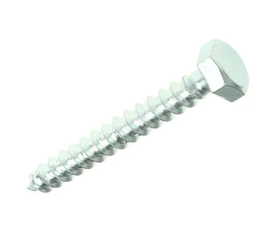 63-6732-86 RS PRO Hex Coach Screw, Steel Bright Zinc Plated, 8mm x 60mm 824-985