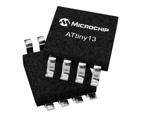 63-7028-39 Microchip Technology ATTINY13A-SF, 8bit AVR Microcontroller, 20MHz, 1 kB Flash, 8-Pin SOIC ATTINY13A-SF