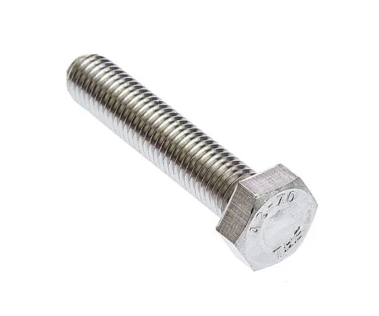 63-6693-02 Plain Stainless Steel Hex M12 x 60mm Set Screw 520-368