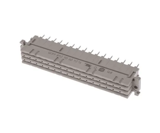 63-6663-61 DIN 41612 Connector Female 48 Pole 3 Row 5.08 mm pitch 09062486835