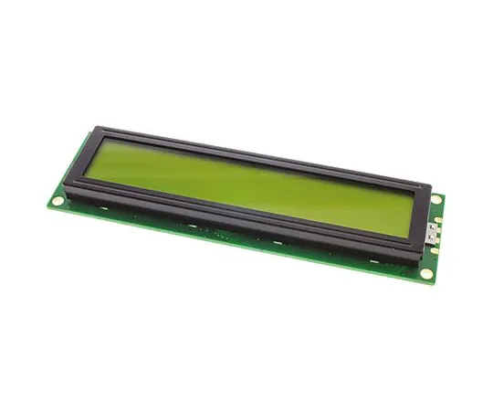 63-6980-84 Fordata FC2002C00-FHYYBW-51LE FC Alphanumeric LCD Alphanumeric Display, Green, Yellow on Yellow-Green, 2 Rows by 20 FC2002C00-FHYYBW-51SE
