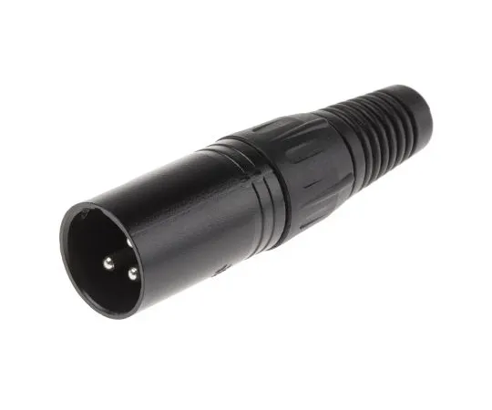 63-6653-86 RS PRO Cable Mount XLR Connector, Male, 250 V ac, 3 Way, Silver Plating 457-875
