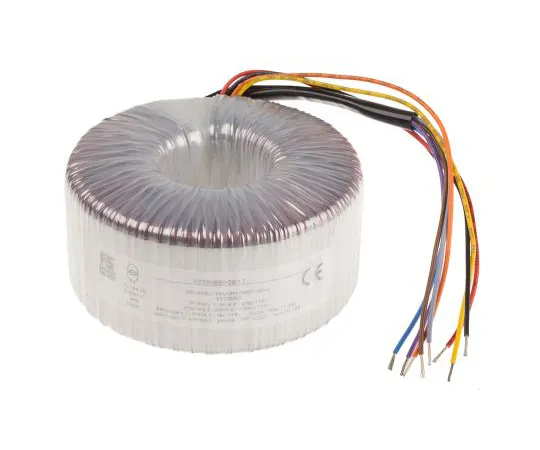 63-6786-40 RS PRO 2 x 115V ac, 2 x 115V ac Toroidal Transformer, 300VA 2 Output 117-6068