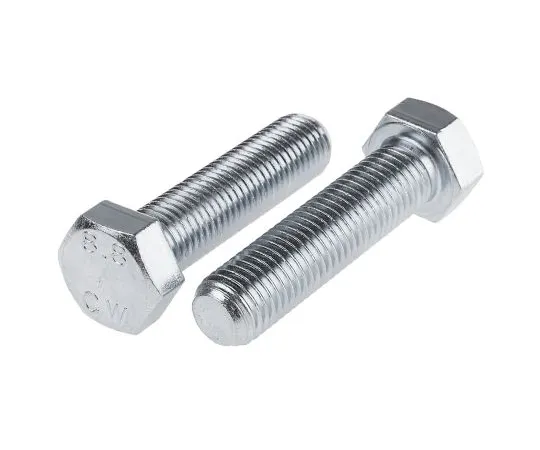 63-6610-12 Clear Passivated, Zinc Steel Hex M20 x 80mm Set Screw 276-364