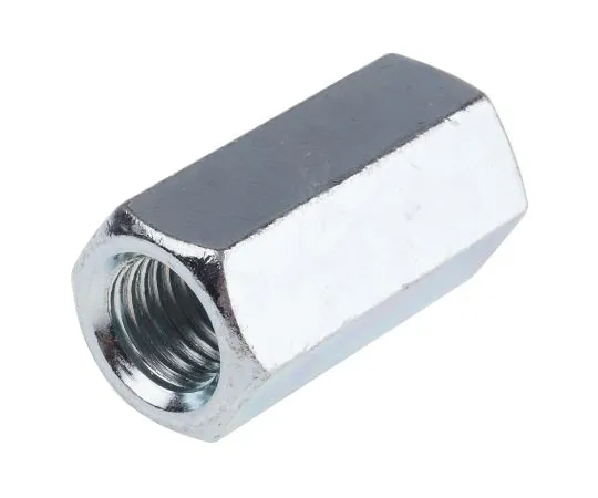 63-6610-19 48mm Bright Zinc Plated Steel Coupling Nut, M16 276-566
