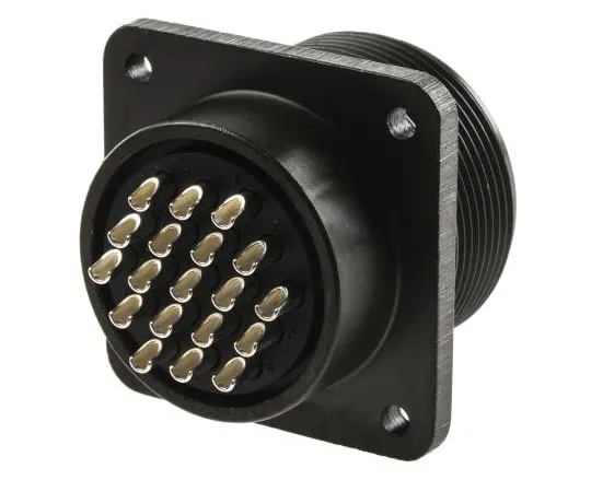 63-6665-19 MIL Standard Round Connectors MS 3102 A Series Female 19 Pole MS3102A-22-14S
