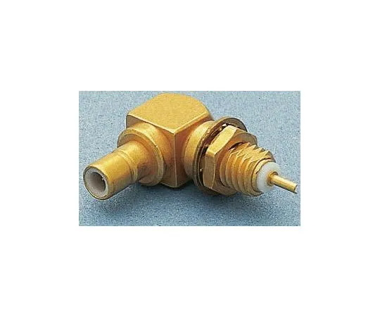 63-7323-23 Radiall Right Angle Panel Mount SMB Connector, 50Ω Impedance, Solder Termination R114670000W