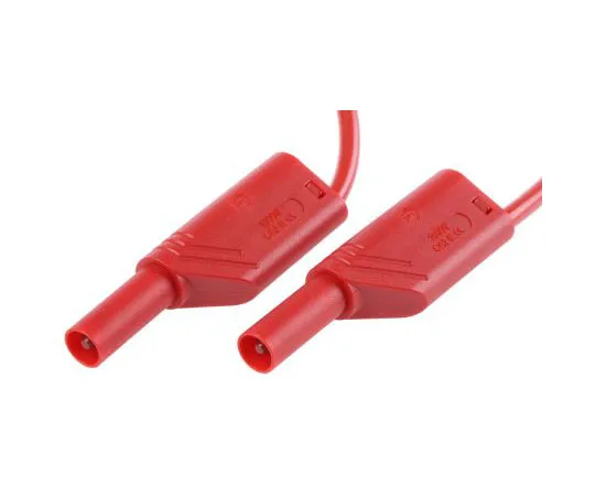 63-7499-40 Hirschmann Test & Measurement Test lead, 16A, 1000V ac/dc, Red, 25cm Lead Length 934067101